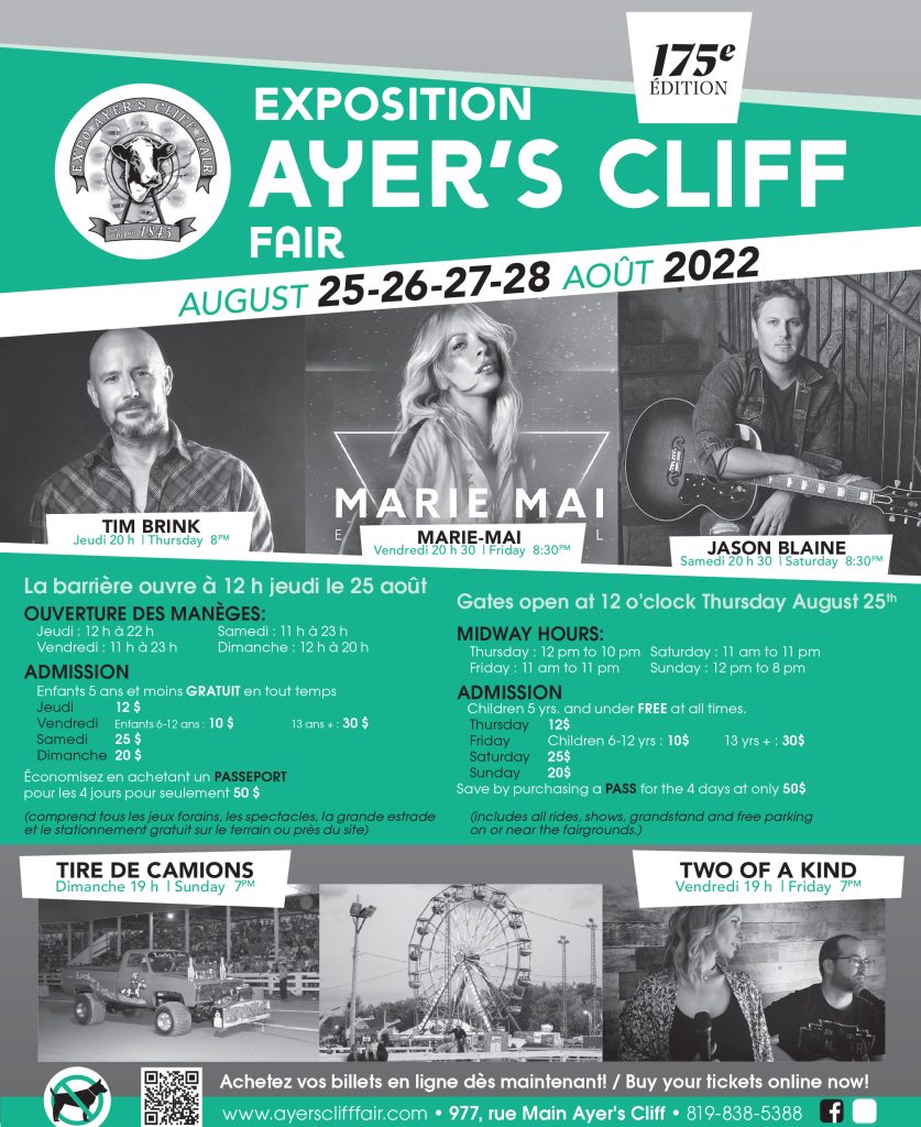 Ayer's Cliff Fair Fun Show Amusement